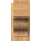 Ekena Millwork Funston Block Rough Sawn Outlooker, Western Red Cedar, 8"W x 16"D x 16"H OUT08X16X16FST05RWR - alternate 2